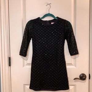 Sally Miller black mini dress with sequin